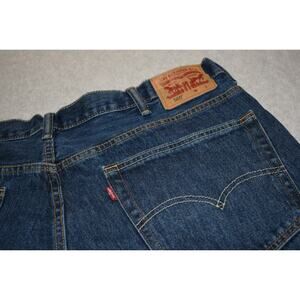 Levis 560 Jeans Mens Size 44 x 29 Tapered Loose Fit Blue Cotton Denim